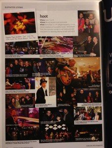 The Hoot action in print.